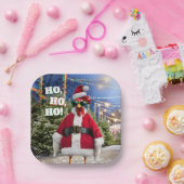 Santa Huhn Pappteller (Party)