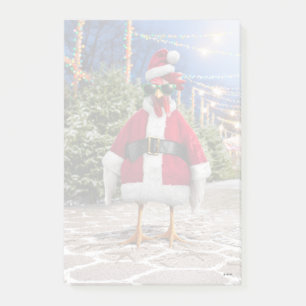 Santa Huhn Post-it Klebezettel