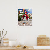 Santa Huhn Poster (Küche)