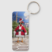 Santa Huhn Schlüsselanhänger (Rückseite)