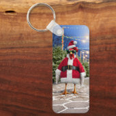 Santa Huhn Schlüsselanhänger (Vorderseite)