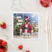 Santa Huhn Serviette (Beispiel)