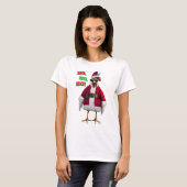 Santa Huhn T-Shirt (Vorne ganz)