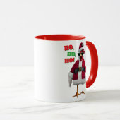 Santa Huhn Tasse (VorderseiteRechts)