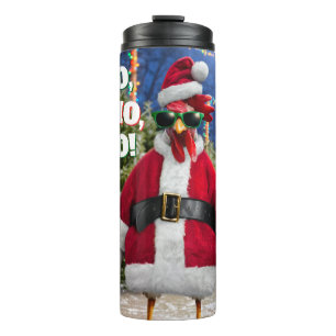 Santa Huhn Thermosbecher