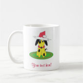 Santa Hundy - personalisiert Kaffeetasse (Links)
