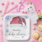 Santa Hut - Babyparty Pappteller (Party)