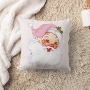 Santa Hütte Chic Pink Weihnachtskissen Kissen