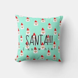 Santa i kenne ihn elf Film Zitat Mitte Jahrhundert Kissen