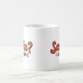 Santa I kenne ihn Funny Weihnachten Kaffeetasse (Mittel)