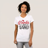 Santa I war Gerahmt T-Shirt (Vorne ganz)