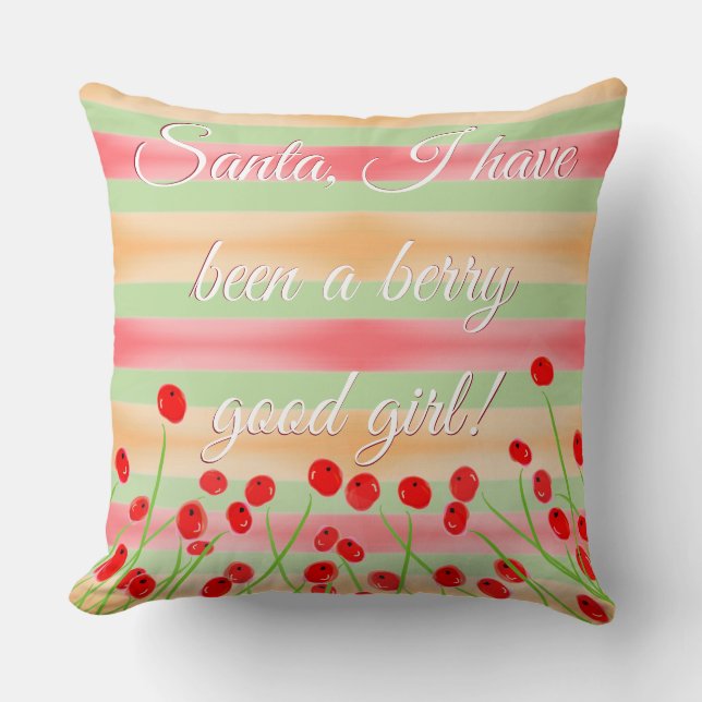 Santa I war Kissen (Vorderseite)