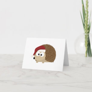 Santa Igel Feiertagskarte