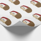 Santa Igel Geschenkpapier (Ecke)