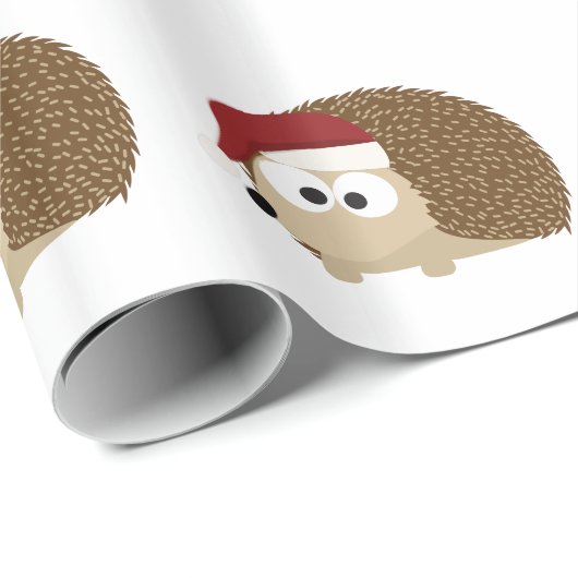 Santa Igel Geschenkpapier (Rolleneckpunkt)