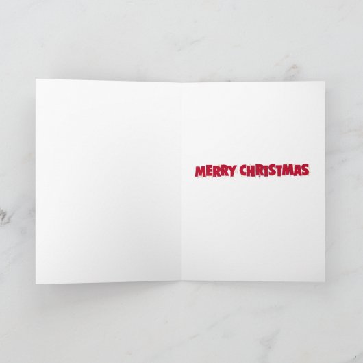 Santa im Schweizer Chalet Weihnachten (Innenseite)