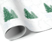 Santa in Chip & Dale Zuhause - Geschenkpacker Geschenkpapier (Rolleneckpunkt)