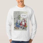 Santa In Gefängnis langärmeliges Shirt (Vorderseite)