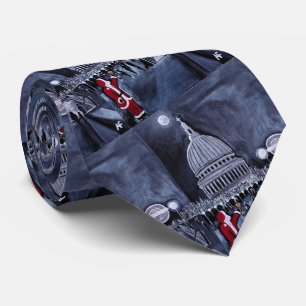 Santa in London Gemälde von Alfred Fox Krawatte