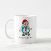 Santa in Sandals Kaffeetasse (Links)