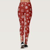 Santa in Snow Leggings (Rückseite)