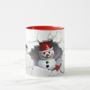 Santa in versteckt tasse