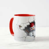 Santa in versteckt tasse (Vorderseite Links)