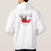 Santa is different  hoodie (Rückseite)