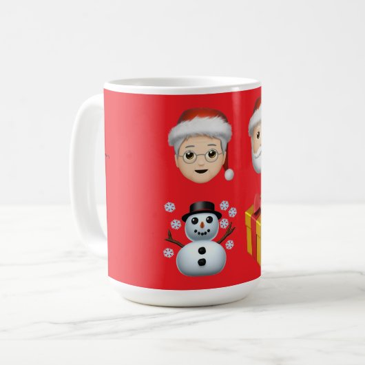 Santa is in town kaffeetasse (Vorderseite Links)