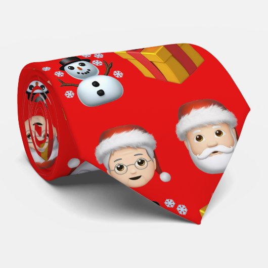 Santa is in town krawatte (Gerollt)