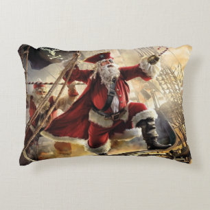 Santa ist ein Pirat Dekokissen