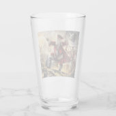 Santa ist ein Pirat Glas (Rückseite)