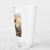 Santa ist ein Pirat Glas (Links)