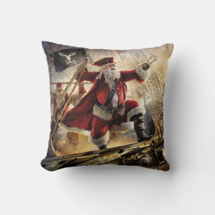 Santa ist ein Pirat Kissen