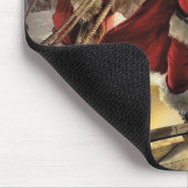 Santa ist ein Pirat Mousepad (Ecke)