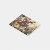 Santa ist ein Pirat Post-it Klebezettel (angewinkelt)