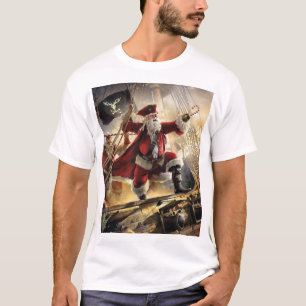 Santa ist ein Pirat T-Shirt