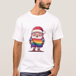 Santa ist Gay Weihnachten T-Shirt