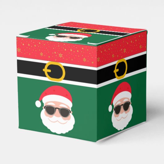 Santa ist hier geschenkschachtel (Vorderseite)
