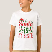 Santa ist mein Weihnachts-Weihnachtsangebot in den T-Shirt (Vorderseite)