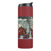 Santa ist startbereit thermosbecher (Nach links gedreht)
