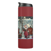 Santa ist startbereit thermosbecher (Nach rechts gedreht)