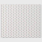 Santa ist wahrer Spaß ist surreal Geschenkpapier (Flach)