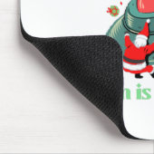 Santa ist wahrer Spaß ist surreal Mousepad (Ecke)