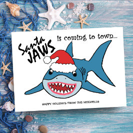 Santa Jaws | Funny Shark Weihnachten