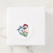 Santa Jaws Geschenkanhänger (Beispiel)