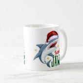 Santa Jaws Kaffeetasse (VorderseiteRechts)