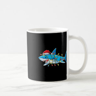 Santa Jaws Shark Christmas Lights Merry Sharkmas X Kaffeetasse
