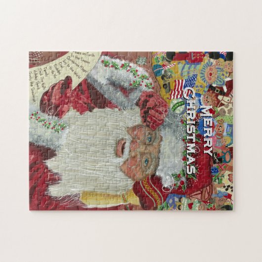 Santa Jigsaw Puzzle "Twente es überprüfen" 252 Stü (Horizontal)