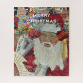 Santa Jigsaw Puzzle "Twente es überprüfen" 520 Stü (Vertikal)